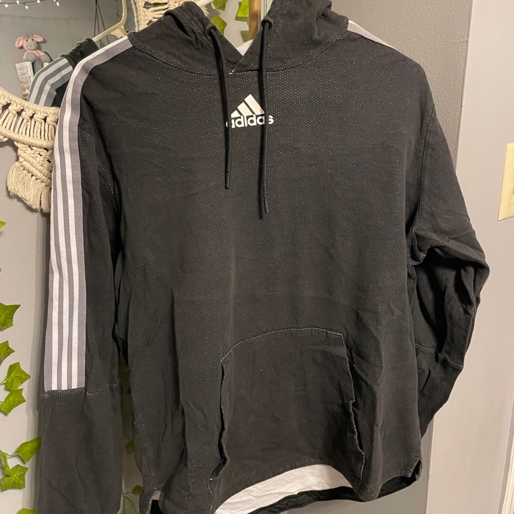 Adidas Black Hoodie for Men